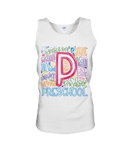 PRESCHOOL TYPOGRAPHIC Unisex Tank thumbnail