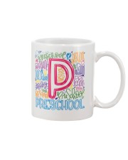 PRESCHOOL TYPOGRAPHIC Mug thumbnail