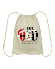 2ND GRADE TEACHER Drawstring Bag tile