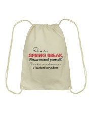 TEACHER EVERYWHERE Drawstring Bag tile