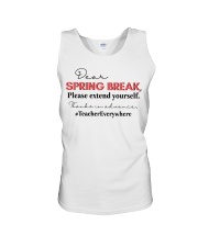 TEACHER EVERYWHERE Unisex Tank tile