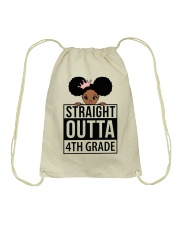 4TH GRADE GIRL Drawstring Bag tile