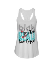 Blah Blah Blah Love Cupid Ladies Flowy Tank tile