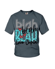 Blah Blah Blah Love Cupid Youth T-Shirt front