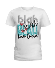 Blah Blah Blah Love Cupid Ladies T-Shirt tile