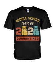 MIDDLE SCHOOL CLASS OF 2020 V-Neck T-Shirt thumbnail