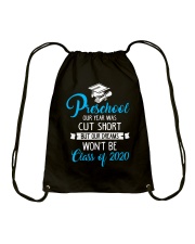PRESCHOOL CLASS OF 2020 Drawstring Bag tile