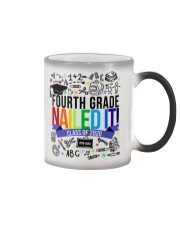 4TH GRADE NAILED IT Color Changing Mug tile
