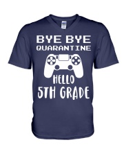 HELLO 5TH GRADE V-Neck T-Shirt thumbnail