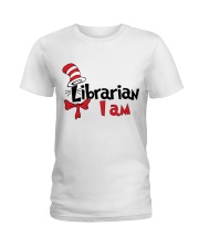 LIBRARIAN I AM Ladies T-Shirt thumbnail