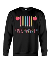 This Teacher Is A Jeeper Crewneck Sweatshirt tile