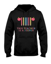 This Teacher Is A Jeeper Hooded Sweatshirt tile