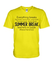 TEACHER 2022 V-Neck T-Shirt tile