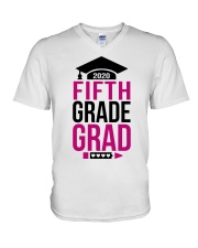 5TH GRADE GRAD V-Neck T-Shirt tile