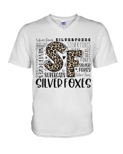 SILVER FOX V-Neck T-Shirt tile
