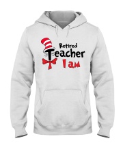 RETIRED TEACHER I AM Hooded Sweatshirt thumbnail