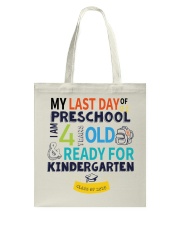 PRESCHOOL Tote Bag tile