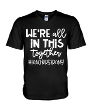 WE ARE ALL IN THIS TOGETHER V-Neck T-Shirt thumbnail