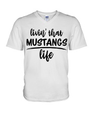 MUSTANGS V-Neck T-Shirt tile