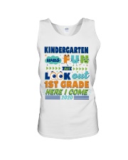KINDERGARTEN WAS FUN Unisex Tank tile