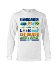 KINDERGARTEN WAS FUN Long Sleeve Tee tile