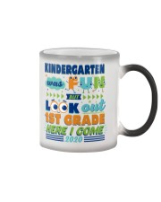 KINDERGARTEN WAS FUN Color Changing Mug tile