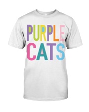 PURPLE CATS Classic T-Shirt front