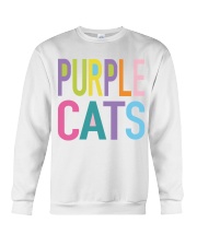 PURPLE CATS Crewneck Sweatshirt tile