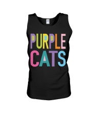 PURPLE CATS Unisex Tank tile