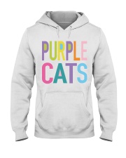 PURPLE CATS Hooded Sweatshirt tile