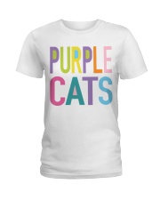 PURPLE CATS Ladies T-Shirt tile