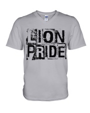 Lion V-Neck T-Shirt tile