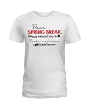 4TH GRADE TEACHER Ladies T-Shirt tile