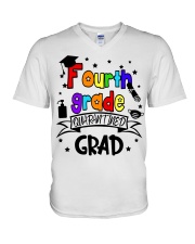 4TH GRADE V-Neck T-Shirt tile