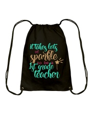 1ST GRADE TEACHER Drawstring Bag thumbnail