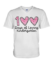 Kindergarten V-Neck T-Shirt tile