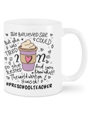 PRESCHOOL TEACHER Mugs tile