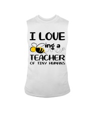 BEING A TEACHER OF TINY HUMANS Sleeveless Tee thumbnail