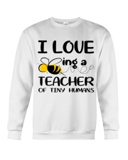 BEING A TEACHER OF TINY HUMANS Crewneck Sweatshirt thumbnail