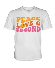 2ND GRADE V-Neck T-Shirt tile