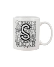 SOCCER TYPOGRAPHY Mug thumbnail