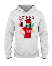 RED - NOTHING CAN STOP ME Hooded Sweatshirt tile
