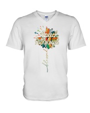 SPEECH PATHOLOGIST V-Neck T-Shirt tile