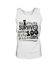 I SURVIDED 100 DAYS Unisex Tank thumbnail