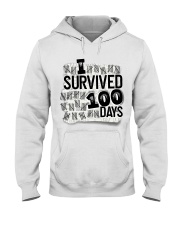 I SURVIDED 100 DAYS Hooded Sweatshirt thumbnail