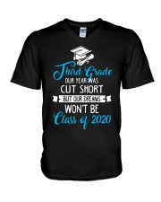 3RD GRADE CLASS OF 2020 V-Neck T-Shirt tile