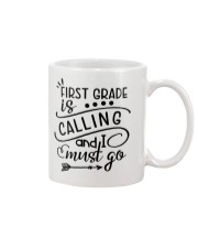 1ST GRADE IS CALLING Mug tile