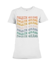 4TH GRADE Premium Fit Ladies Tee tile