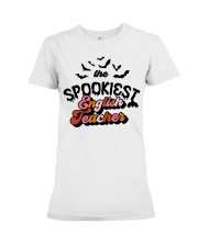 ENGLISH TEACHER Premium Fit Ladies Tee tile