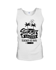 SUMMER VACATION - TEACHER OFF-DUTY Unisex Tank tile